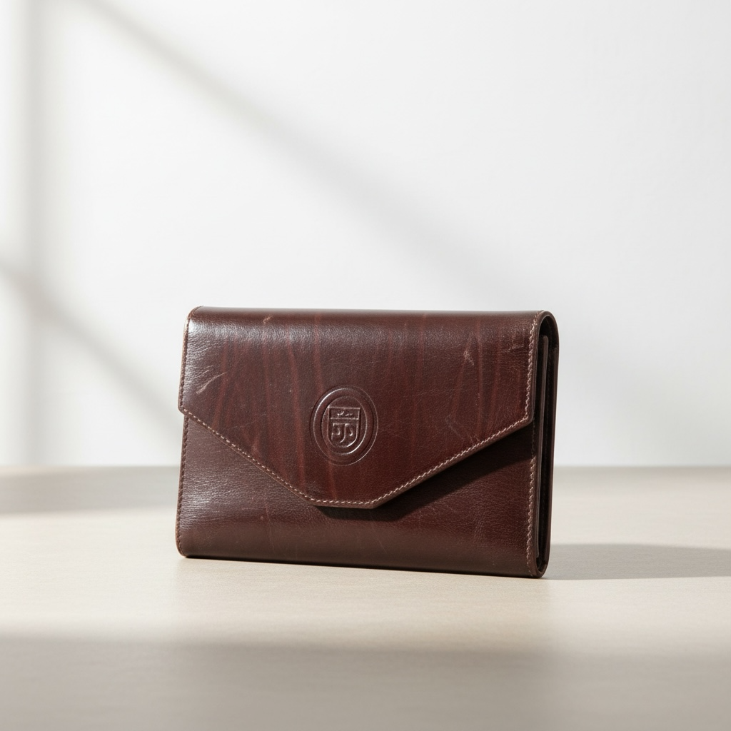 Burgundy Smooth Leather Multi Card Wallet