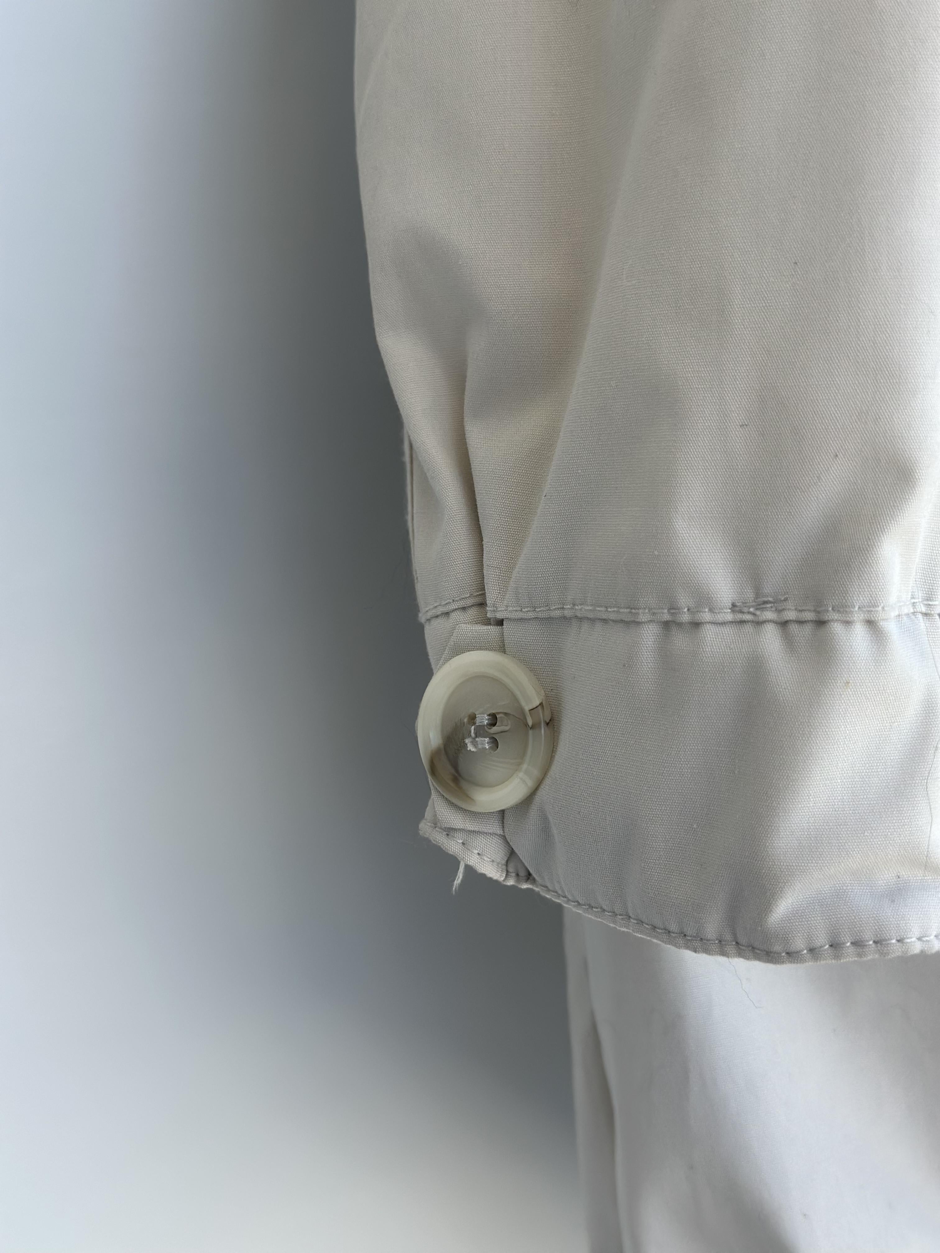 Beige Parka with Fox Collar and Fox Lining