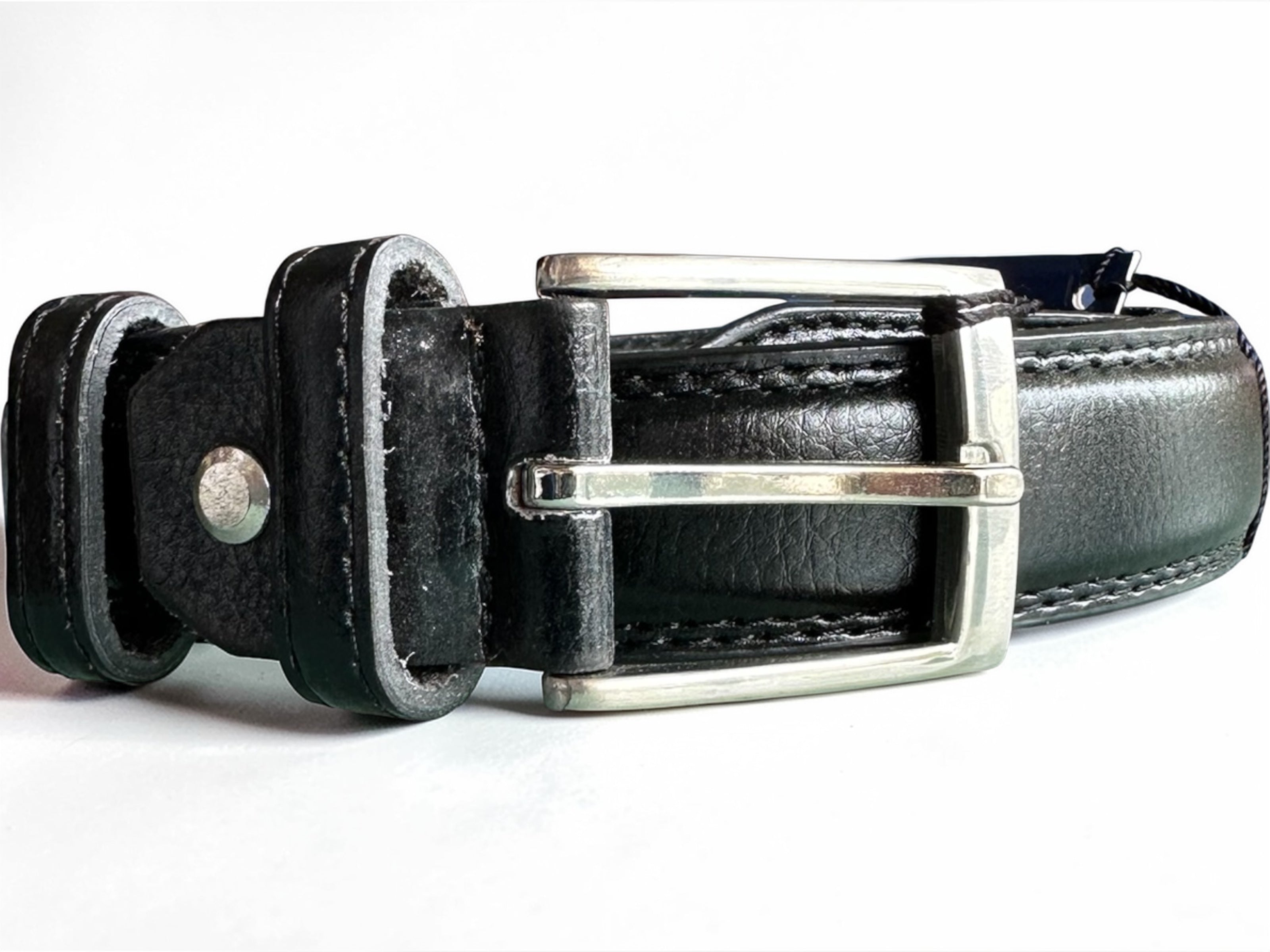 Black Leather Belt