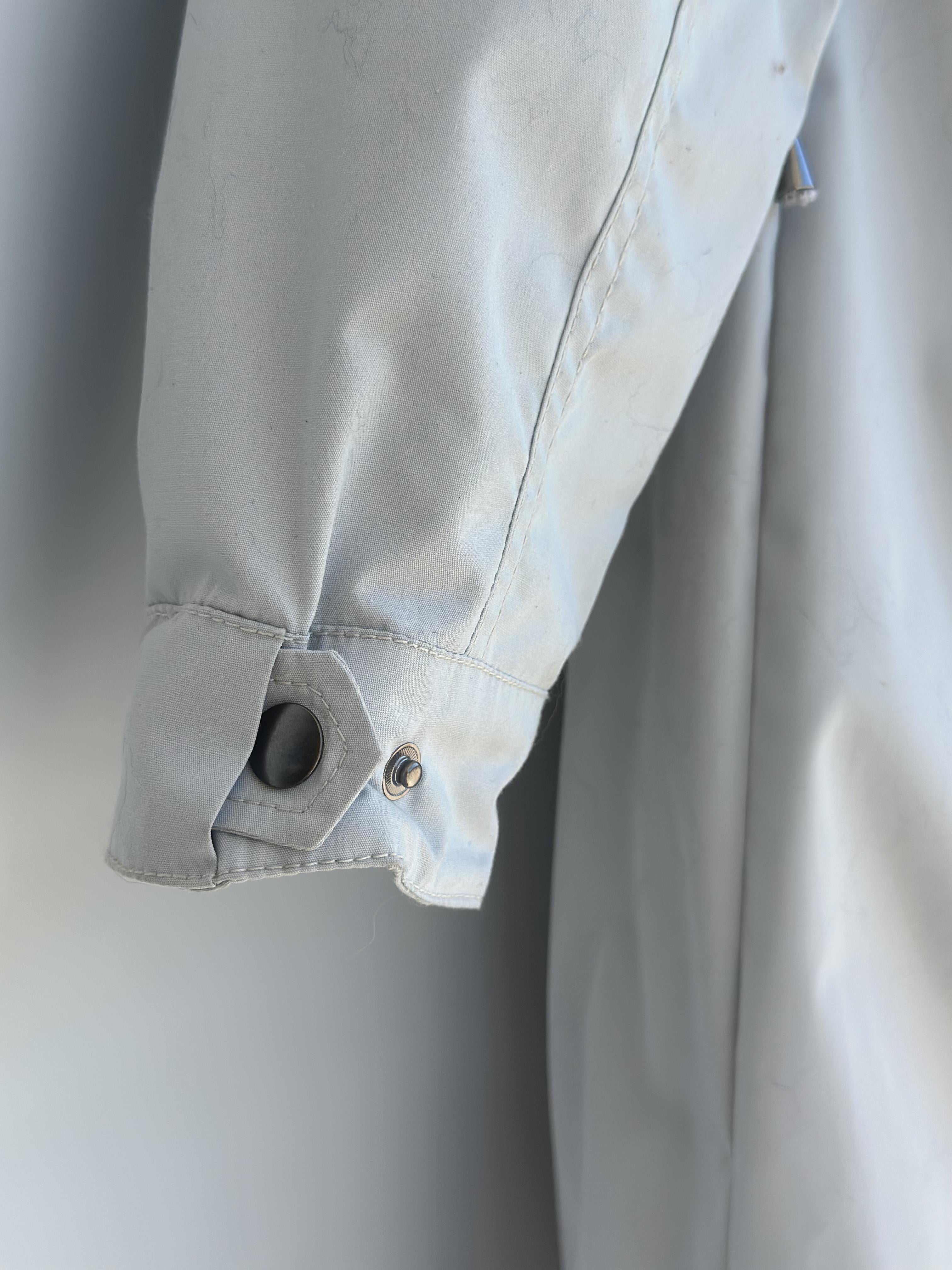 Grey Parka with Fox Collar and Lining