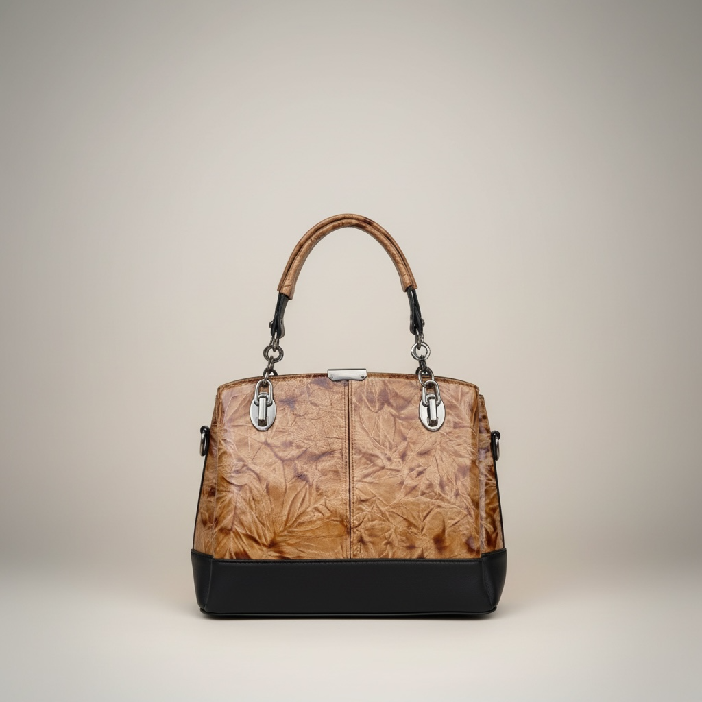 Tan Leather Handbag