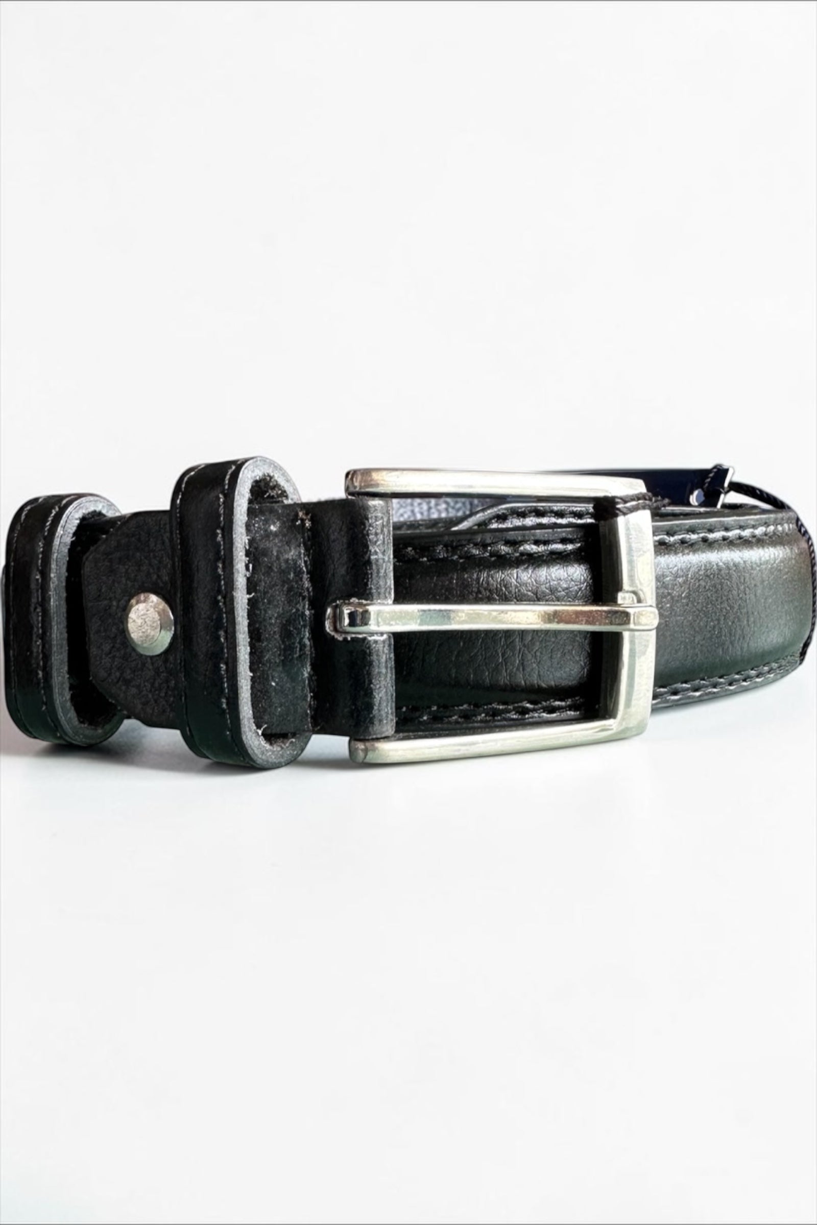 Black Leather Belt
